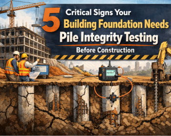 5 Critical Signs Your Building Foundation Needs Pile Integrity Testing Before Construction