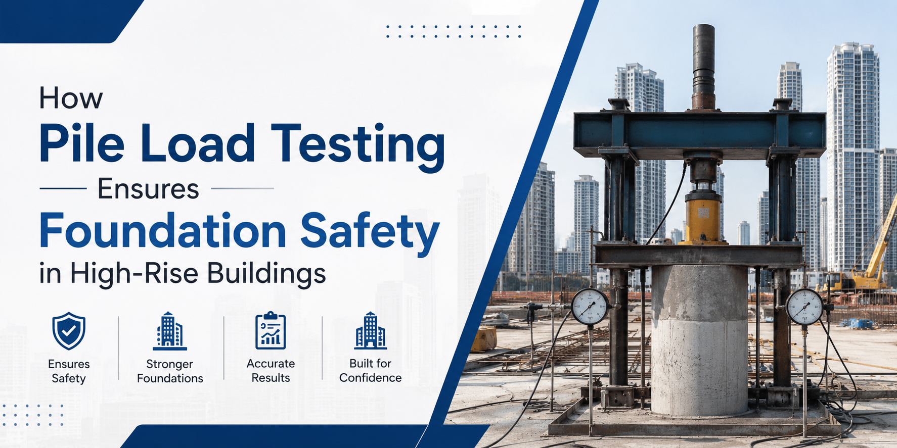 How Pile Load Testing Ensures Foundation Safety in High-Rise Buildings