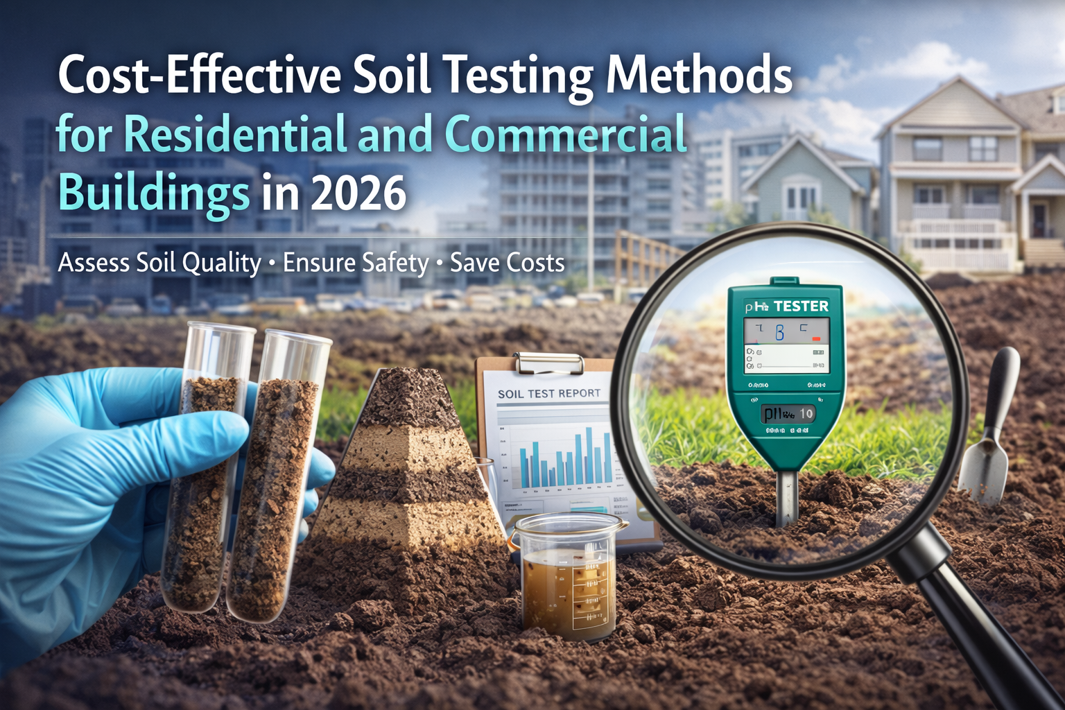 Cost-Effective Soil Testing Methods for Residential and Commercial Buildings in 2026